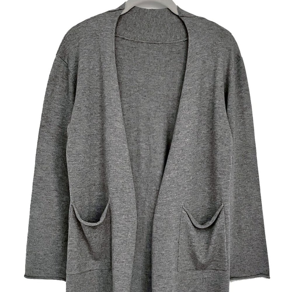 Cashmere Blend Openfront Cardigan - NWOT - Picture 2 of 5